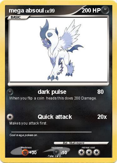 Pokemon mega absoul