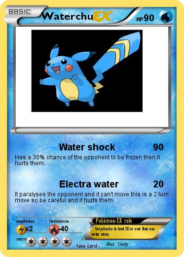 Pokemon Waterchu