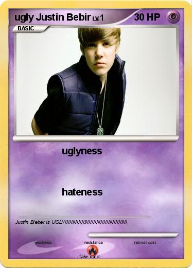 Pokemon ugly Justin Bebir
