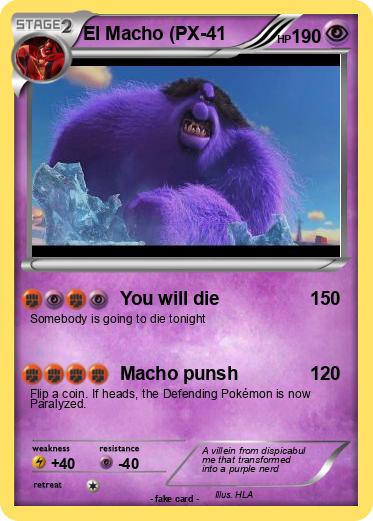 Pokemon El Macho (PX-41