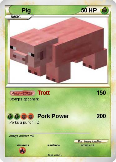 Pokemon Pig