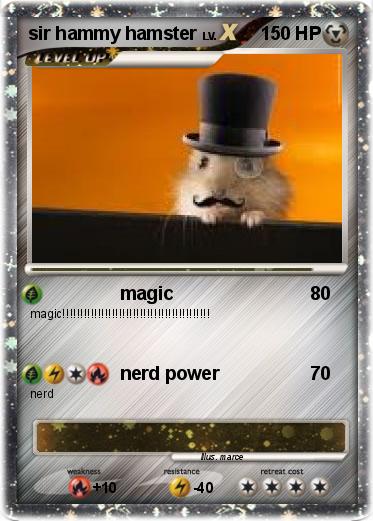 Pokemon sir hammy hamster