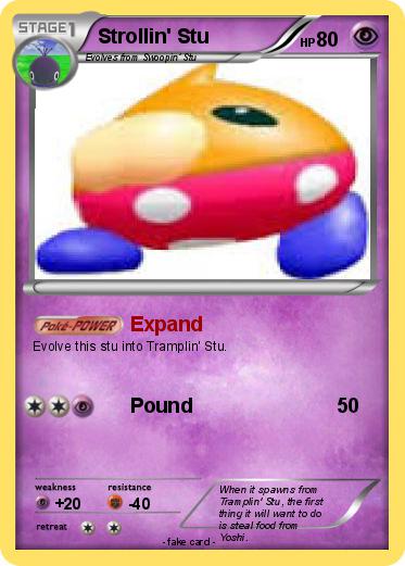 Pokemon Strollin' Stu