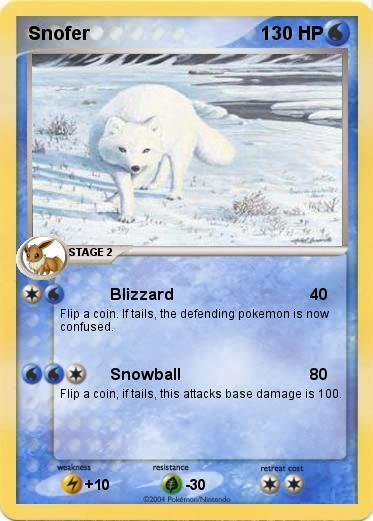 Pokemon Snofer 