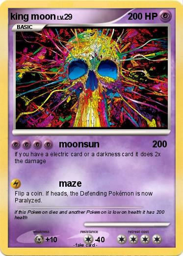 Pokemon king moon