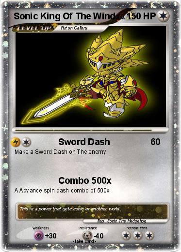 Pokemon Sonic King Of The Wind