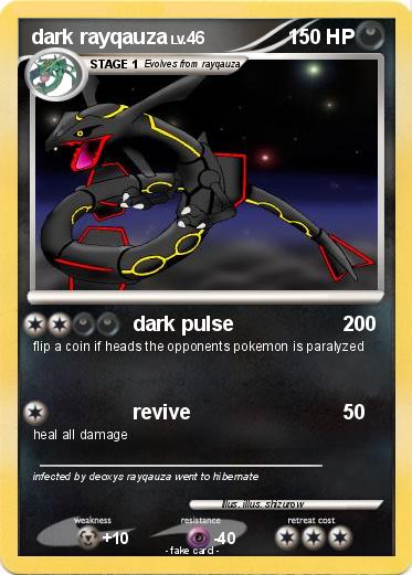 Pokemon dark rayqauza