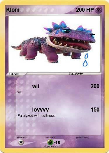 Pokemon Klom