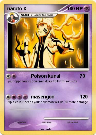 Pokemon naruto X
