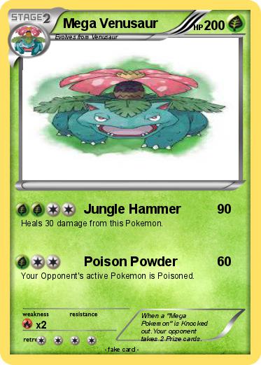 Pokemon Mega Venusaur
