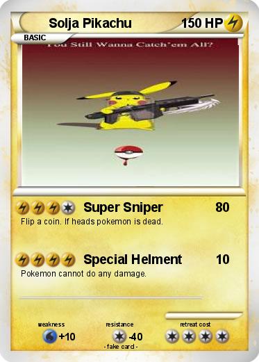 Pokemon Solja Pikachu