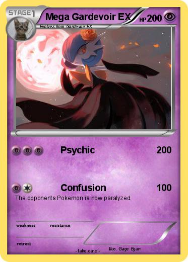 Pokemon Mega Gardevoir EX
