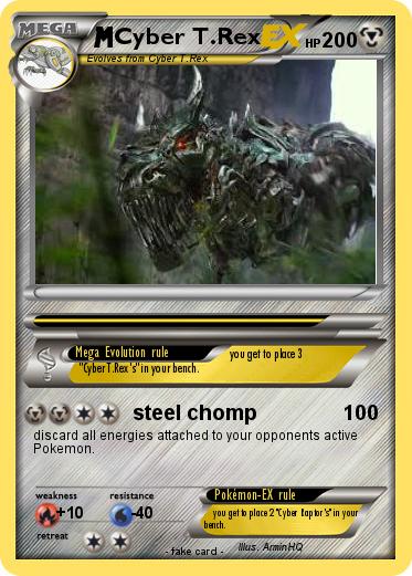 Pokemon Cyber T.Rex