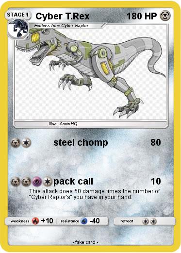 Pokemon Cyber T.Rex