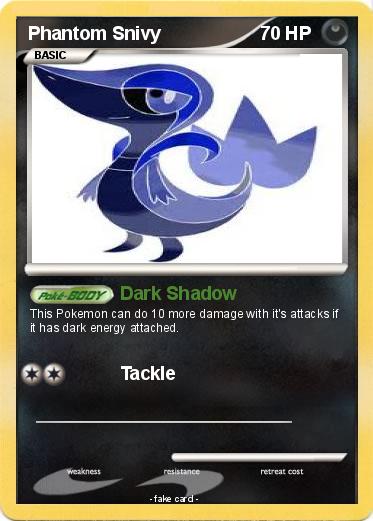 Pokemon Phantom Snivy