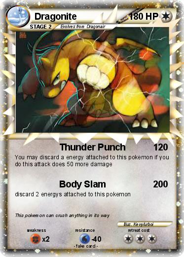 Pokemon Dragonite