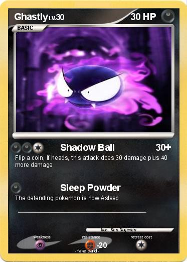 Pokemon Ghastly