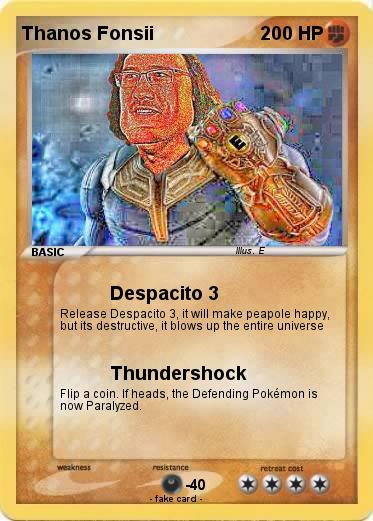 Pokemon Thanos Fonsii