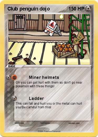 Pokemon Club penguin dojo