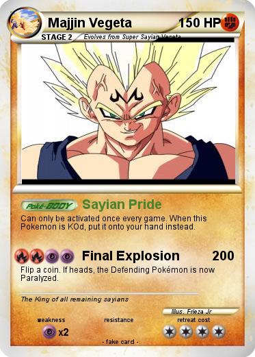 Pokemon Majjin Vegeta