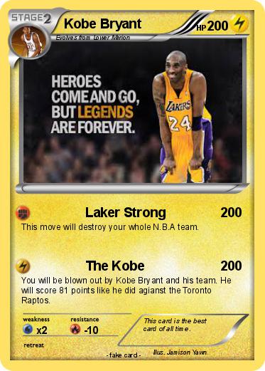 Pokemon Kobe Bryant