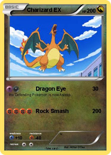 Pokemon Charizard EX