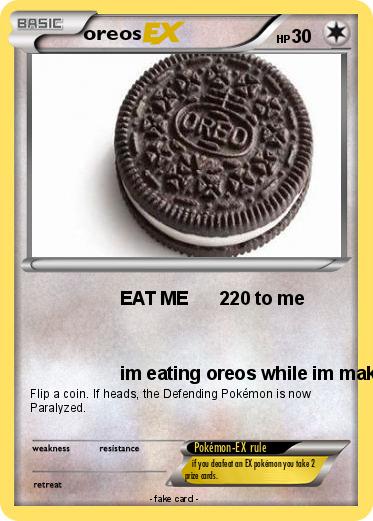 Pokemon oreos