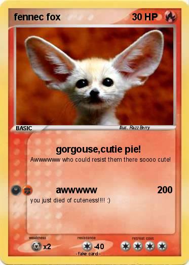 Pokemon fennec fox
