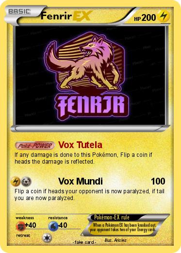 Pokemon Fenrir