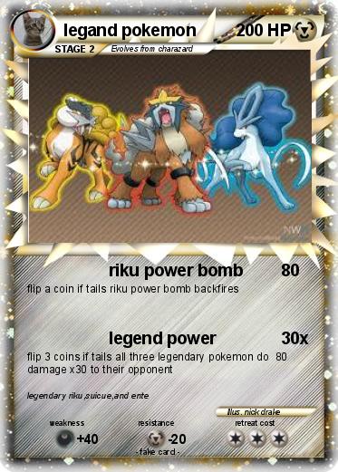 Pokemon legand pokemon