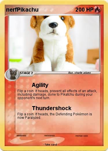 Pokemon nerfPikachu