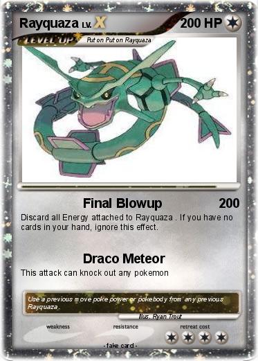 Pokemon Rayquaza