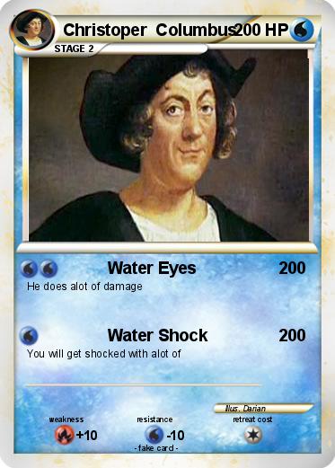 Pokemon Christoper  Columbus