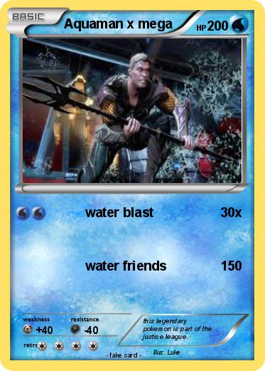 Pokemon Aquaman x mega
