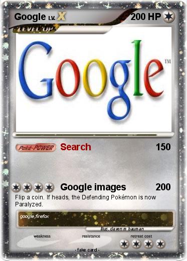 Pokemon Google