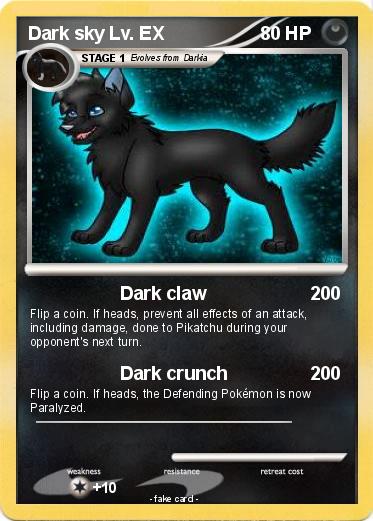 Pokemon Dark sky Lv. EX