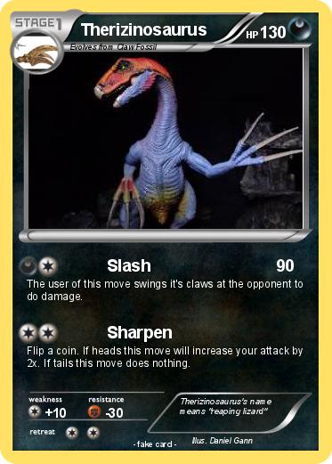 Pokemon Therizinosaurus