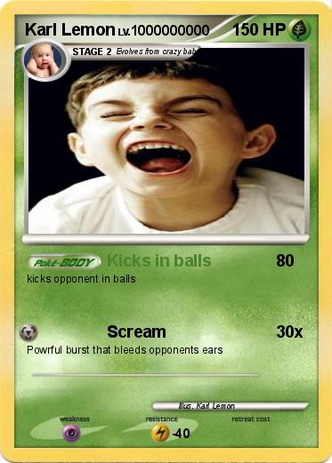 Pokemon Karl Lemon