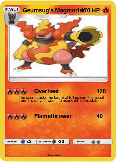 Pokemon Geumsug's Magmortar