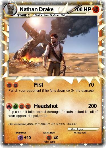 Pokemon Nathan Drake