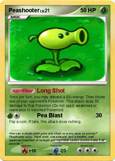 Pokemon Peashooter
