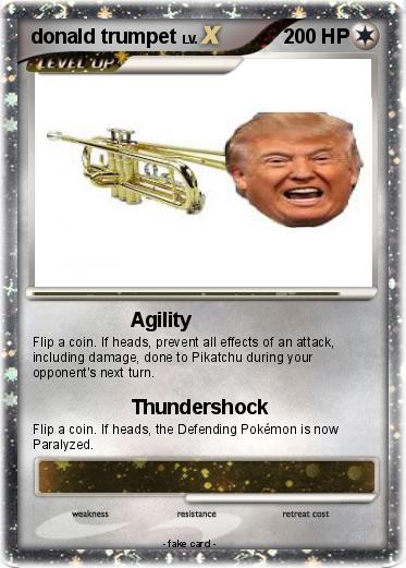 Pokemon donald trumpet