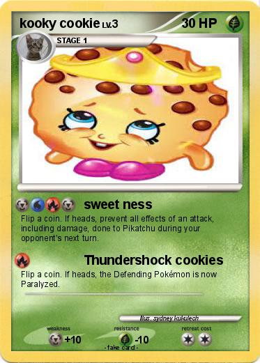Pokemon kooky cookie