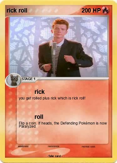 Pokemon rick roll