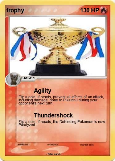 Pokemon trophy