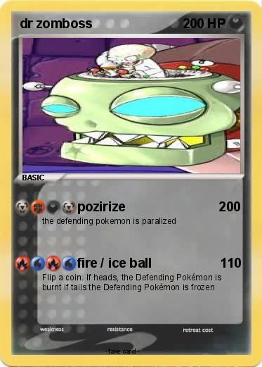 Pokemon dr zomboss