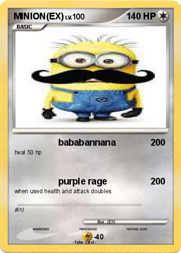 Pokemon MINION(EX)