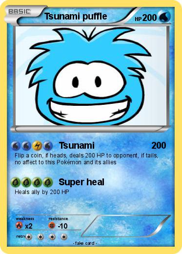 Pokemon Tsunami puffle