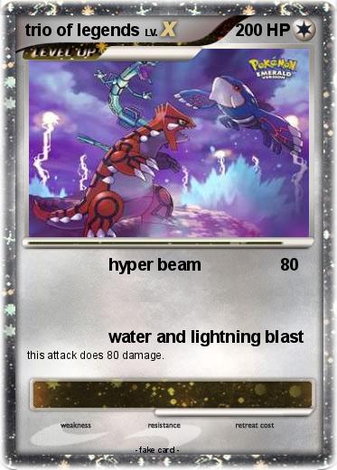 Pokemon trio of legends