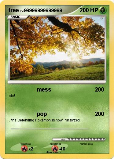 Pokemon tree